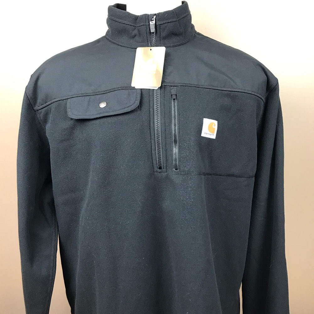 Carhartt relaxed fit pullover fleece jacket